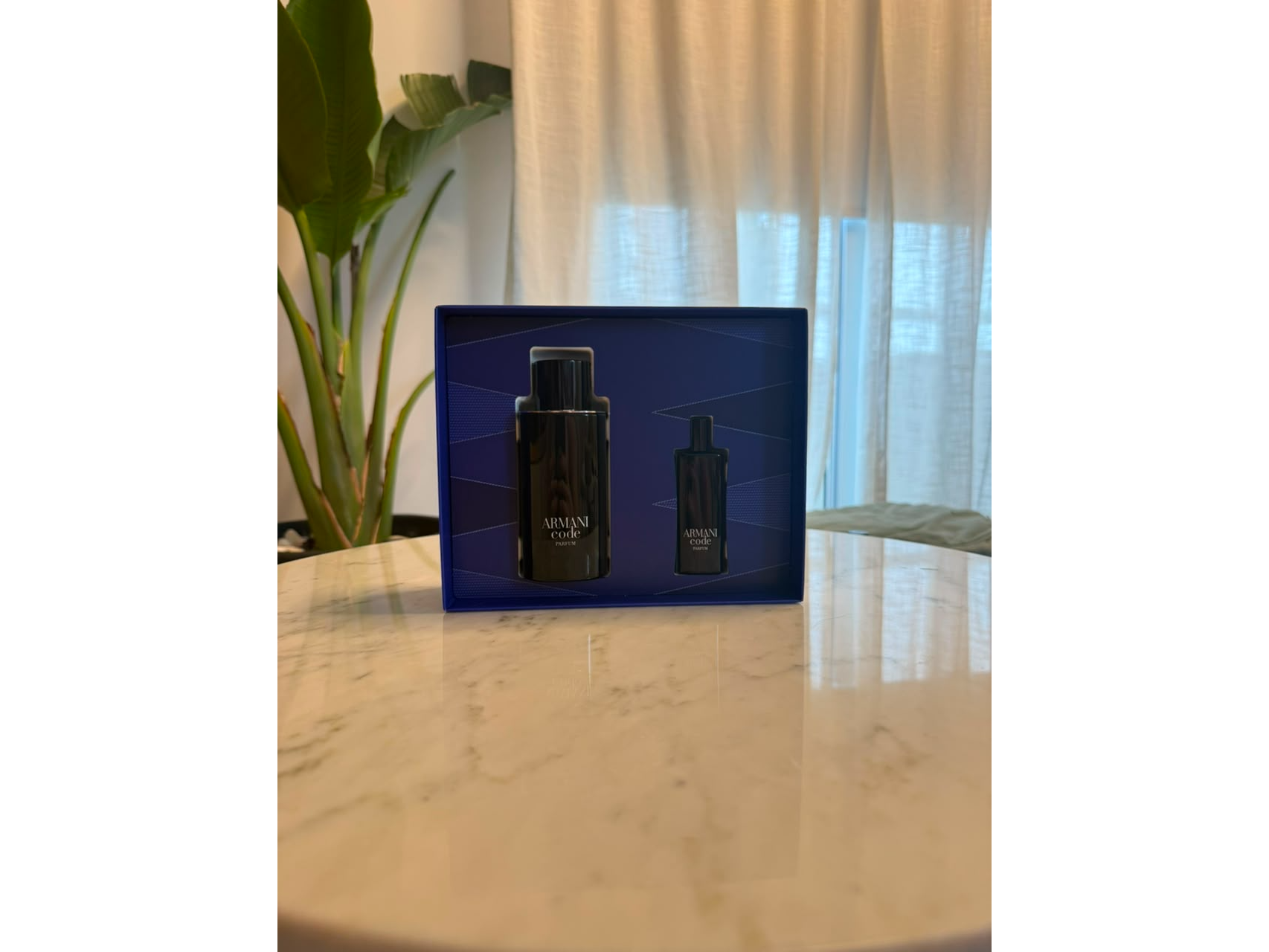 Cofre armani code parfum 125ml + minitalla15ml