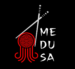 Logo Medusa fast food
