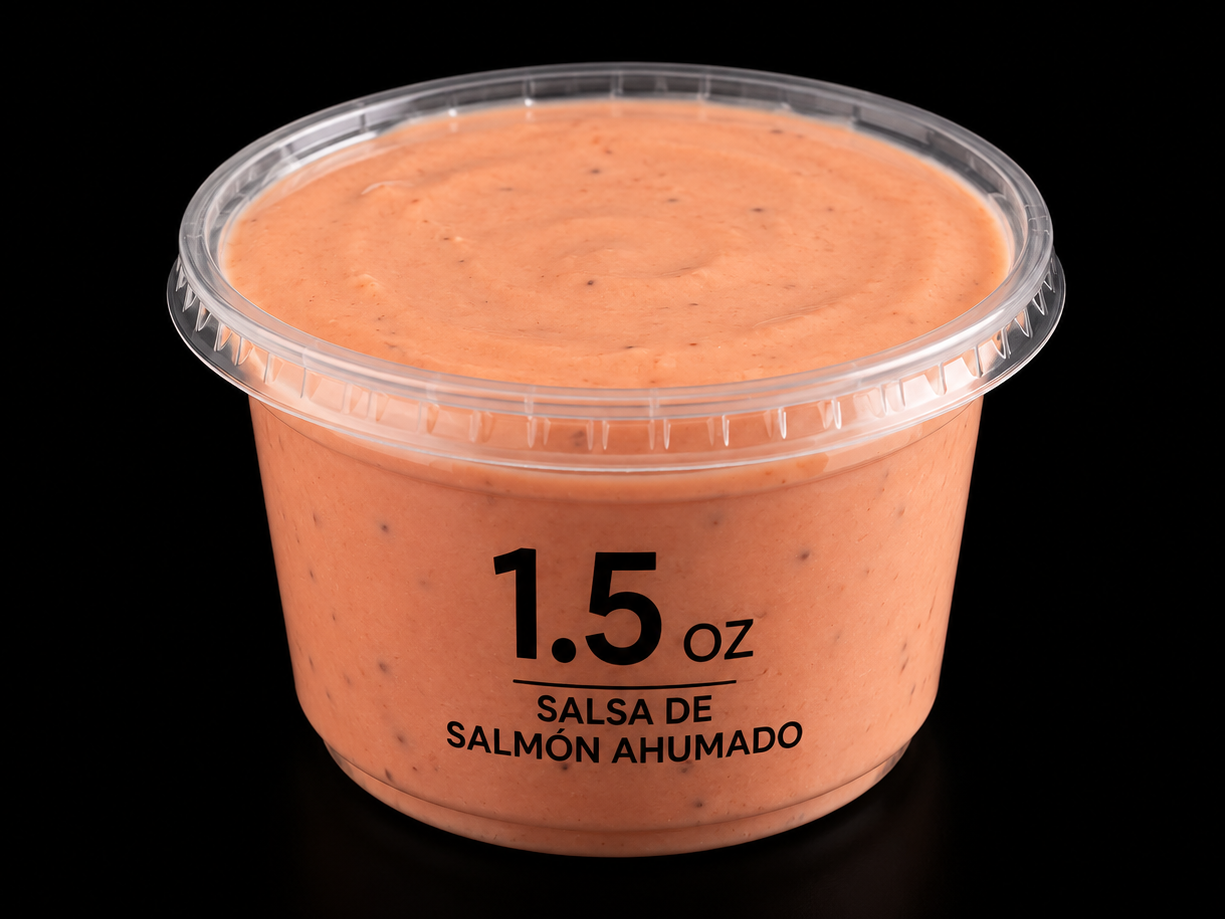 Salsa salmón ahumado