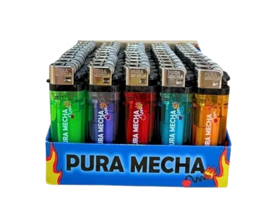 ENCENDEDOR PURA MECHA X 50 X 5 DISPALY