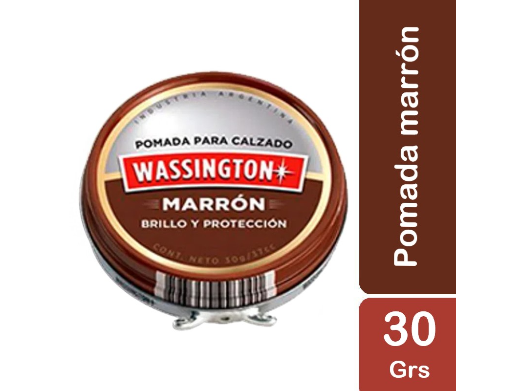 POMADA WASSINTON MARRON
