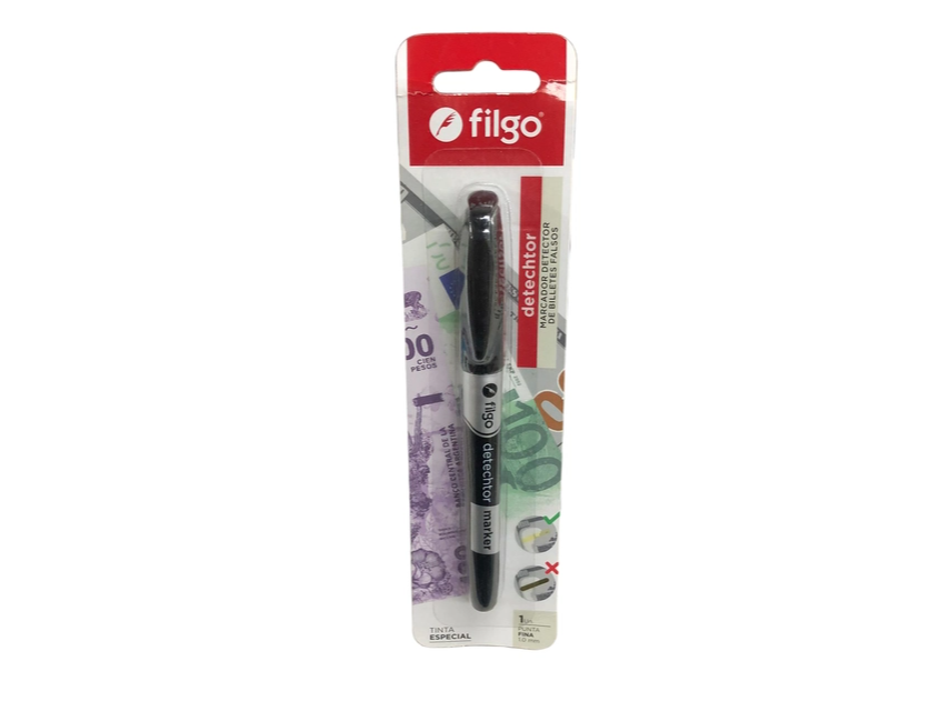 MARCADOR DETECTOR DE BILLETES FALSOS x1