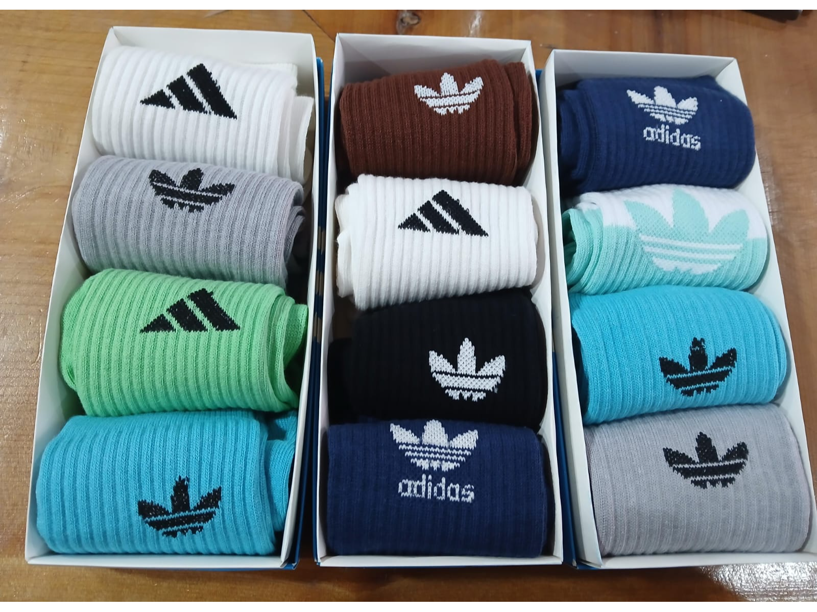 CAJAS DE MEDIAS ADIDAS