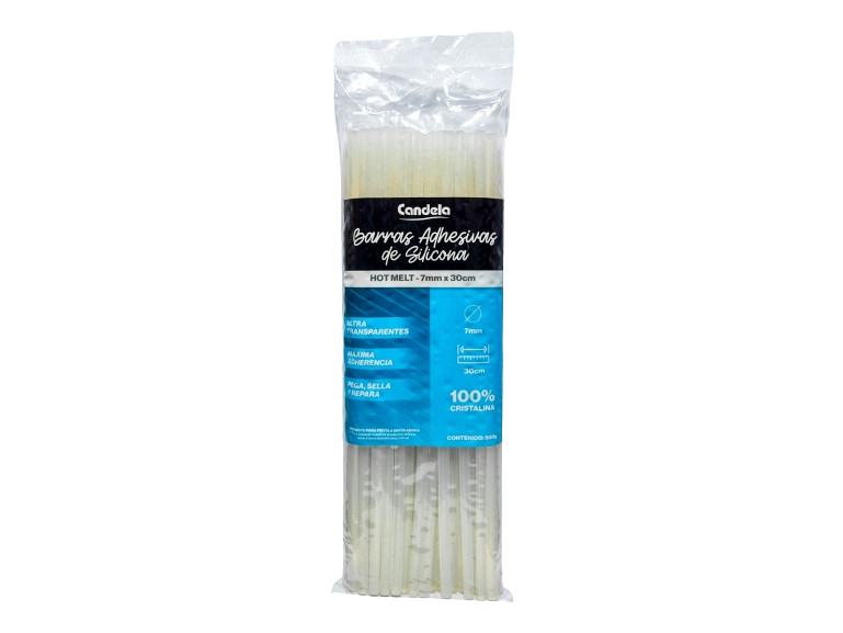 CANDELA BARRA SILICONA 7 MM X 30 CM
