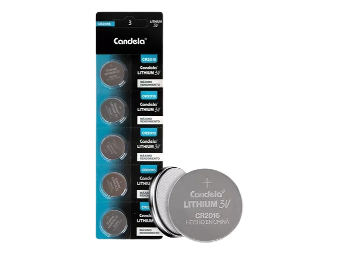 PILA CANDELA BOTON CR2016