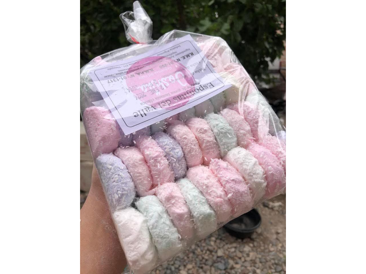 ESPONJITAS DE COCO