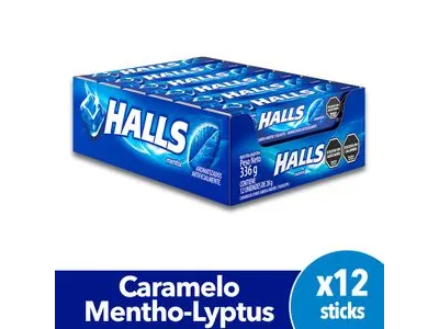 HALLS 25,2gr de Tercer Tiempo Distribuciones