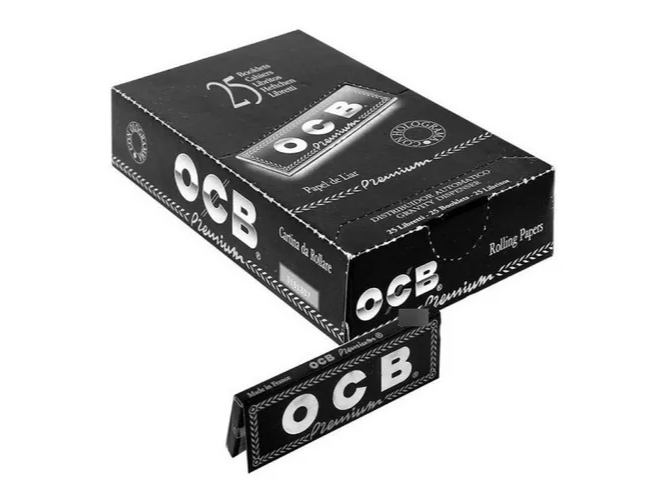 OCB Negro Premium Display x 25u
