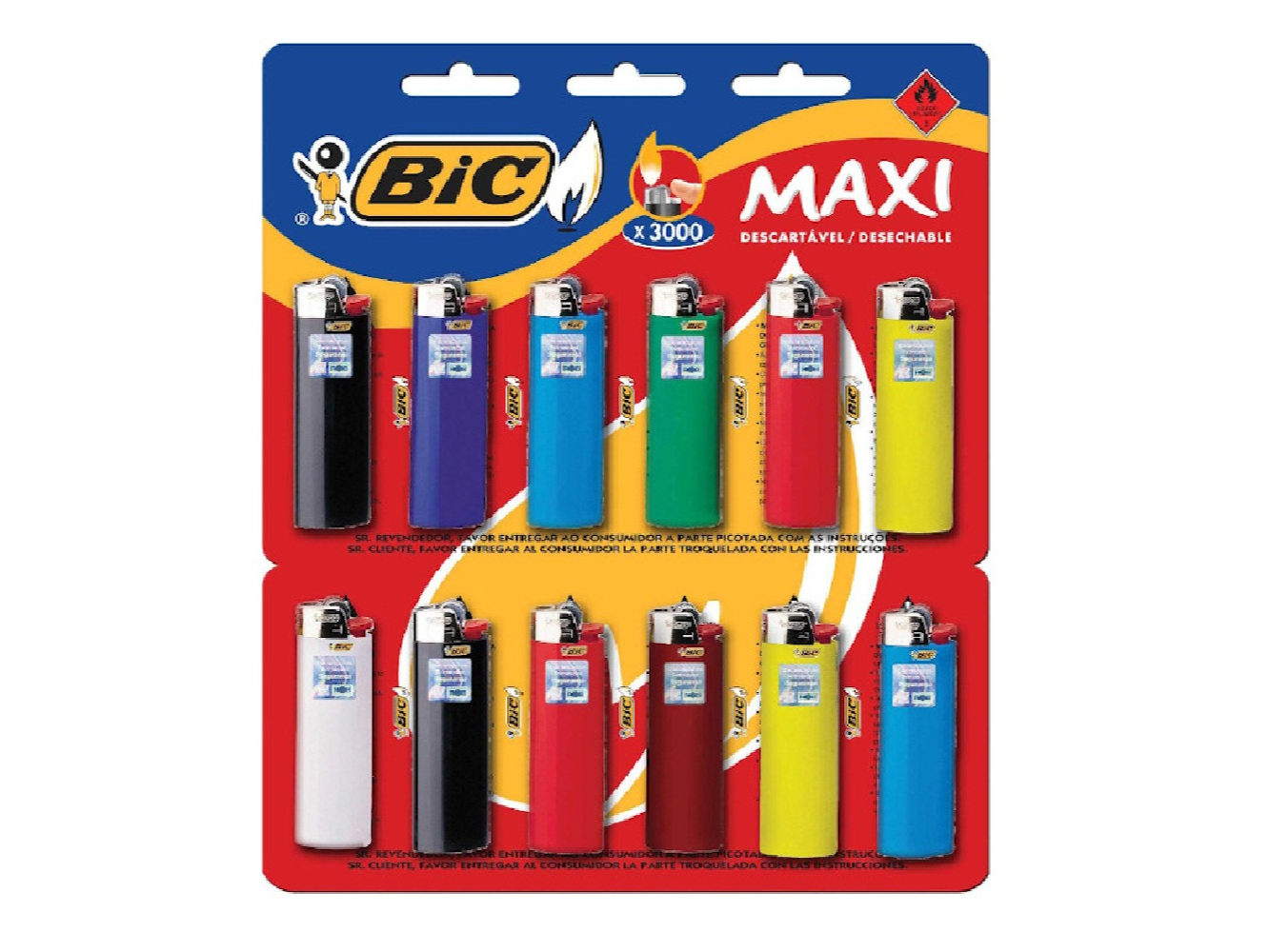 Maxi Bic x 12u