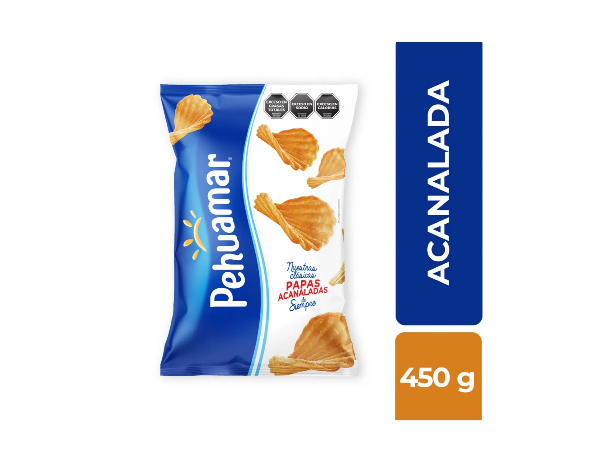 PAPAS PEHUAMAR ACANALADAS 450G