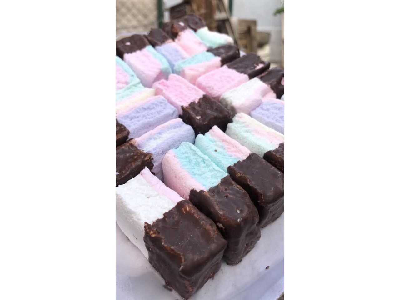 ESPONJITAS CON CHOCOLATE