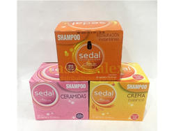 SEDAL SHAMPOO SACHET (BULTO DE 6 CAJAS DE 24 SACHETS) VARIAS FRAGANCIAS
