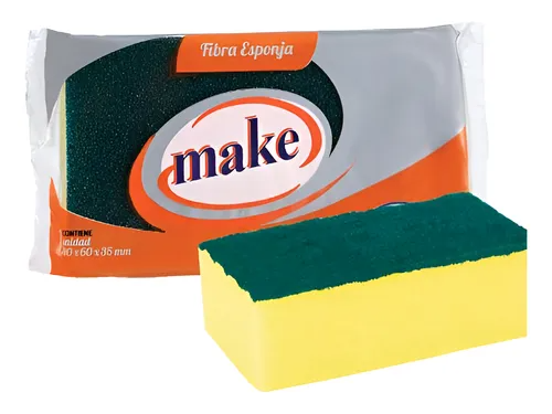 ESPONJA LISA MAKE PAQUETE X 12 UN 4043