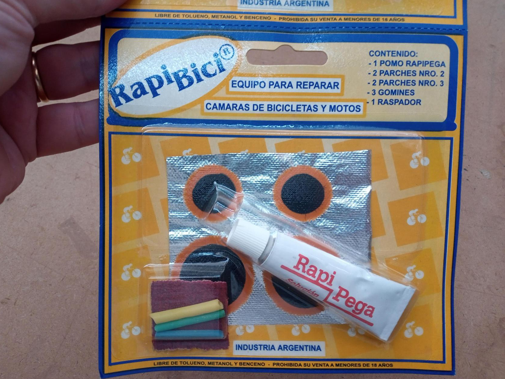 KIT DE CICLISTA BEBYS RAPIRODA