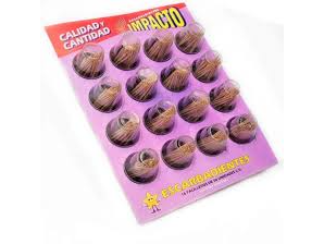 PALILLEROS IMPACTO BLISTER X 16 X 50UDS