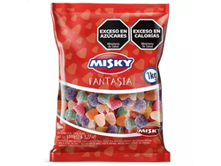 MISKY GOMITA FANTASIA TRIANGULITO COLORES 1KG (CJX6)
