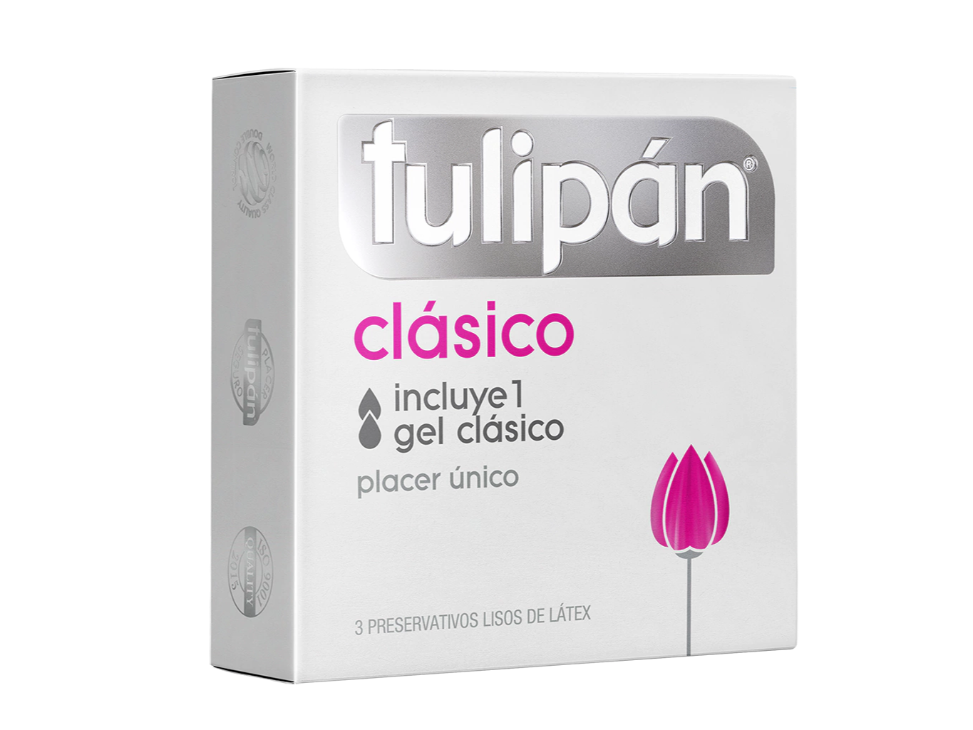 TULIPAN CLASICO CAJITA X 3 UDS