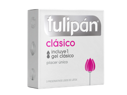 TULIPAN CLASICO CAJITA X 3 UDS
