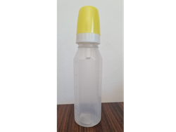 MAMADERA HEXAGONAL BEBYS TRANSPARENTE X 250CC