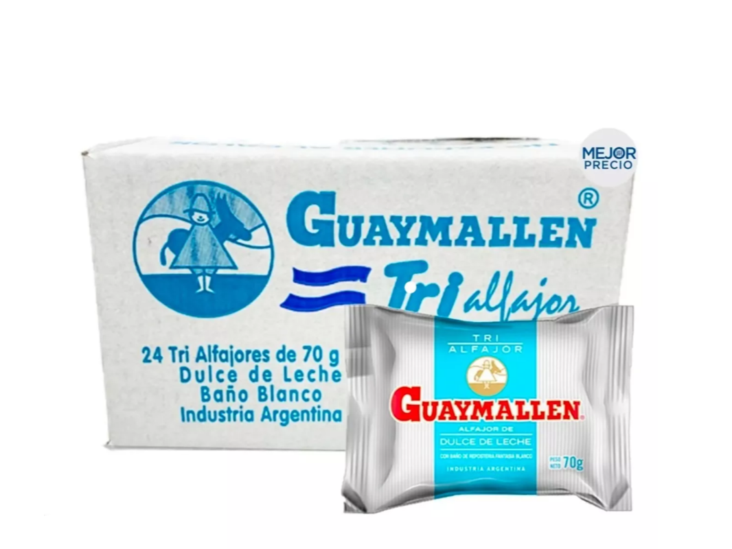GUAYMALLEN TRIPLE BLANCO DDL 70G.