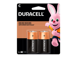 PILAS DURACELL MEDIANA (C) X 2