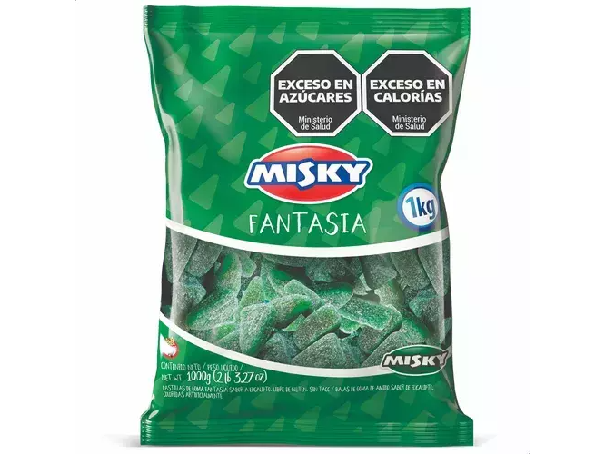 GOMITAS EUCALIPTO MISKY BOLSA X 1 KG