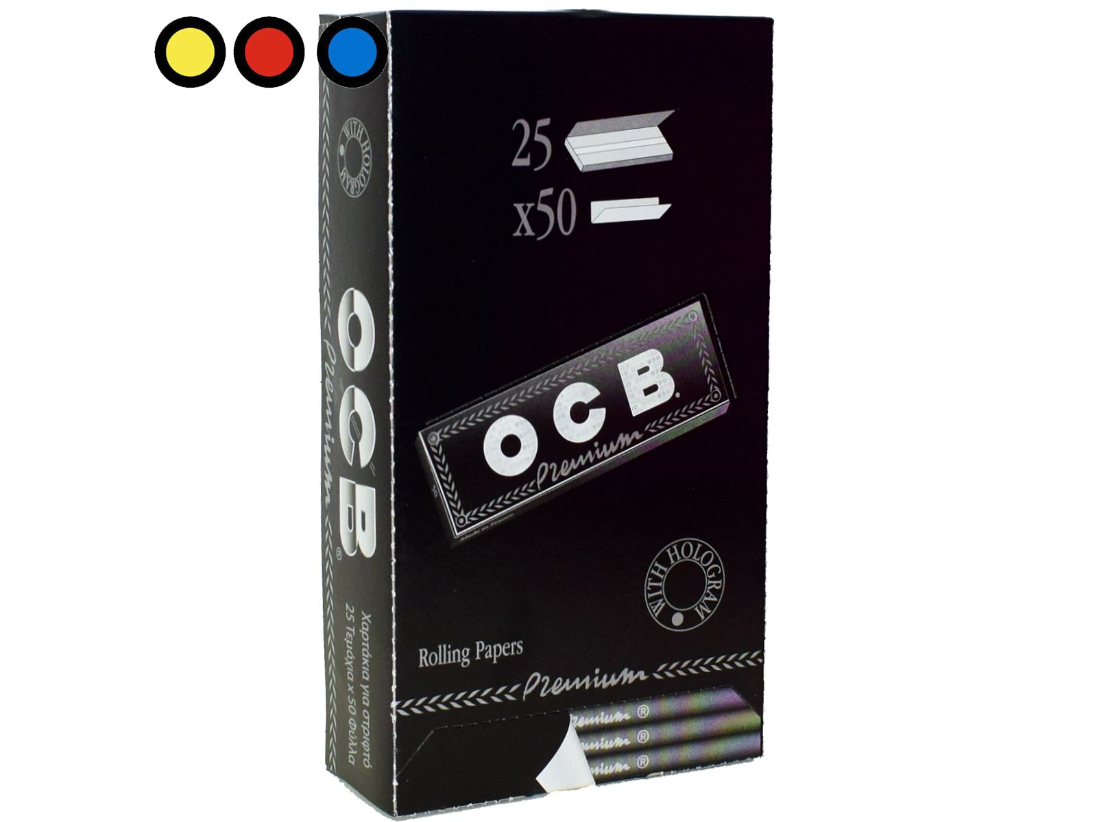 OCB NEGRO DISPLAY X 25 UDS (BULTO X 1000)