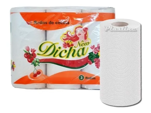ROLLO DE COCINA DICHA (ELEGANTE) X 40 PAÑOS 4300