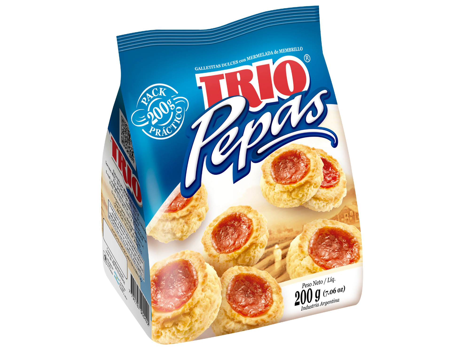PEPAS TRIO 200 GR (caja x 20)