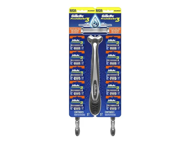 PRESTOBARBA 3 FILOS GILLETE