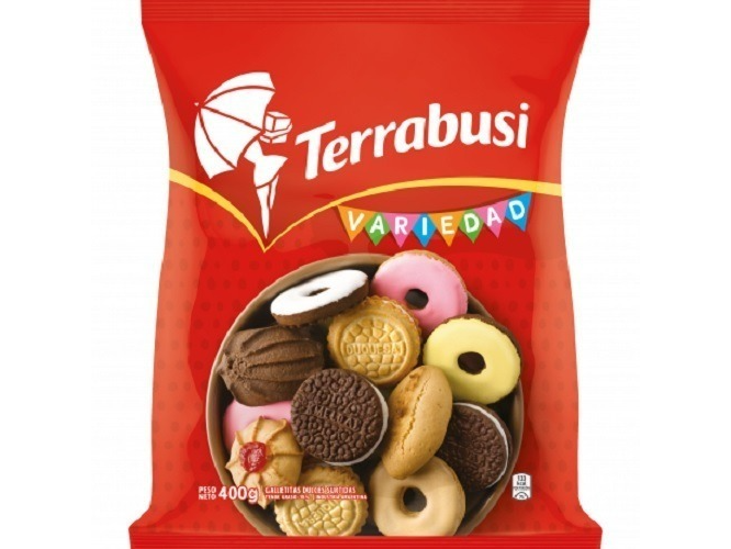 Terrabusi Variedad  Chocolate 390gr