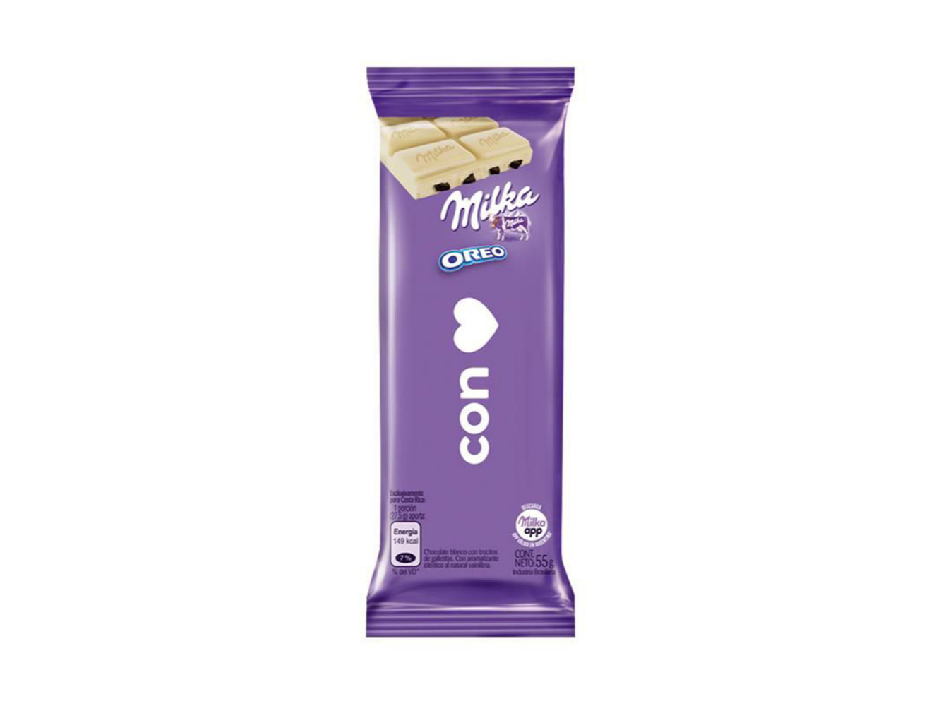 Milka Frases Oreo Blanco