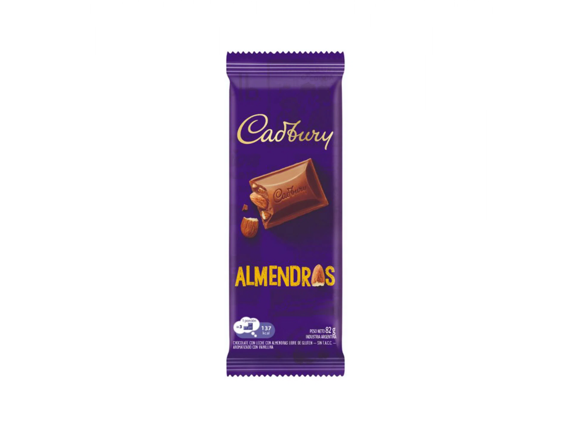 Cadbury Almendras 82gr