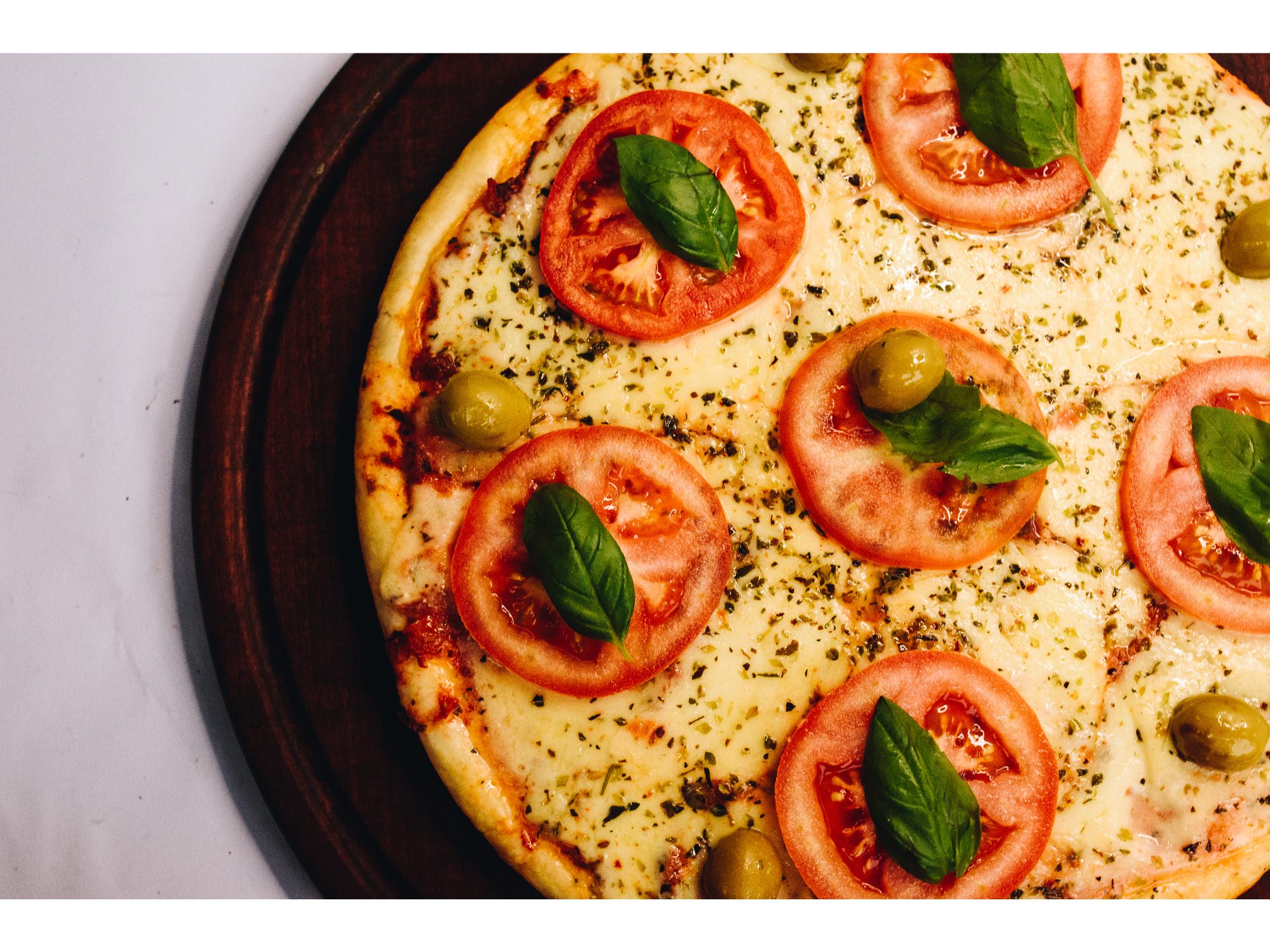 Pizza Napolitana con jamón
