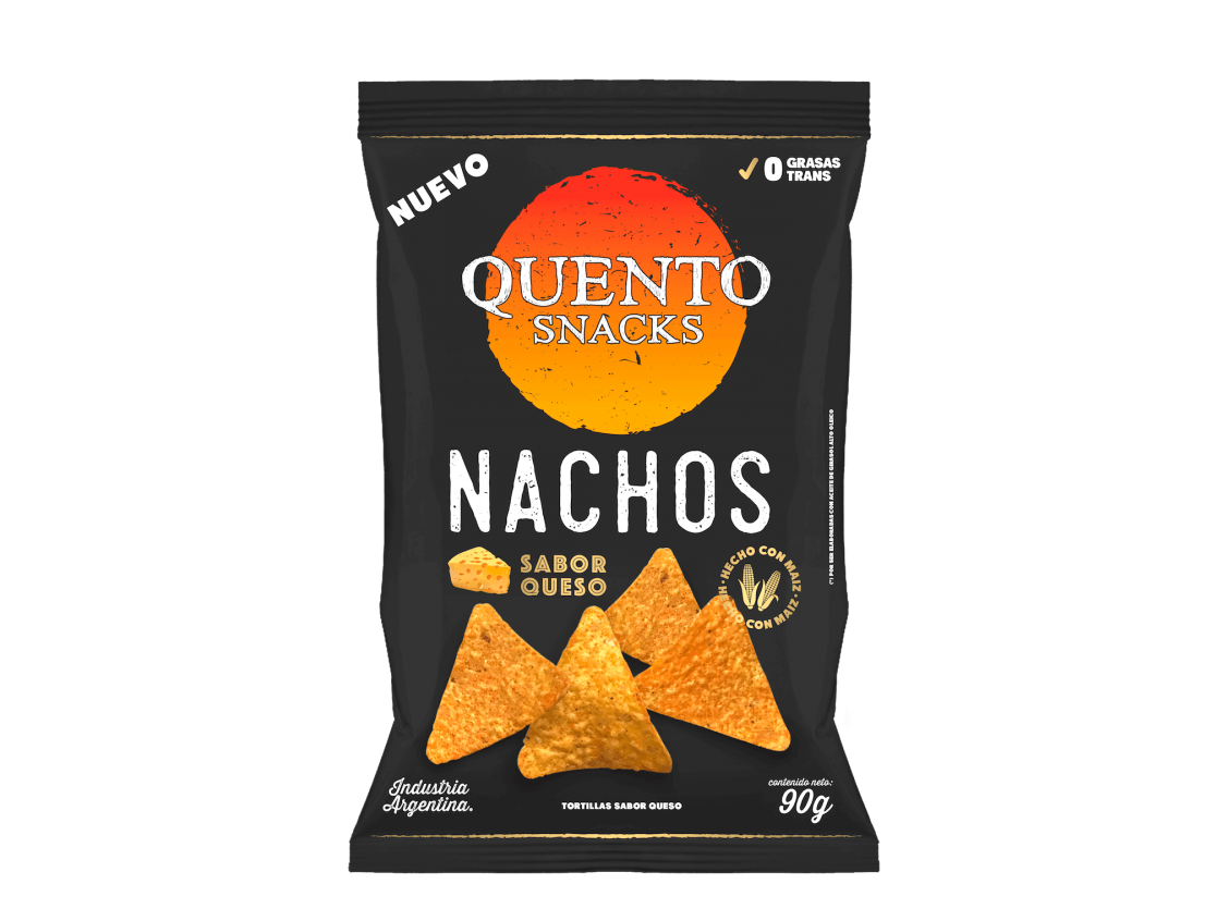 Quento  Nachos Queso 90gr