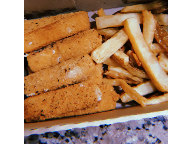 Muzzarelitas + Papas Fritas