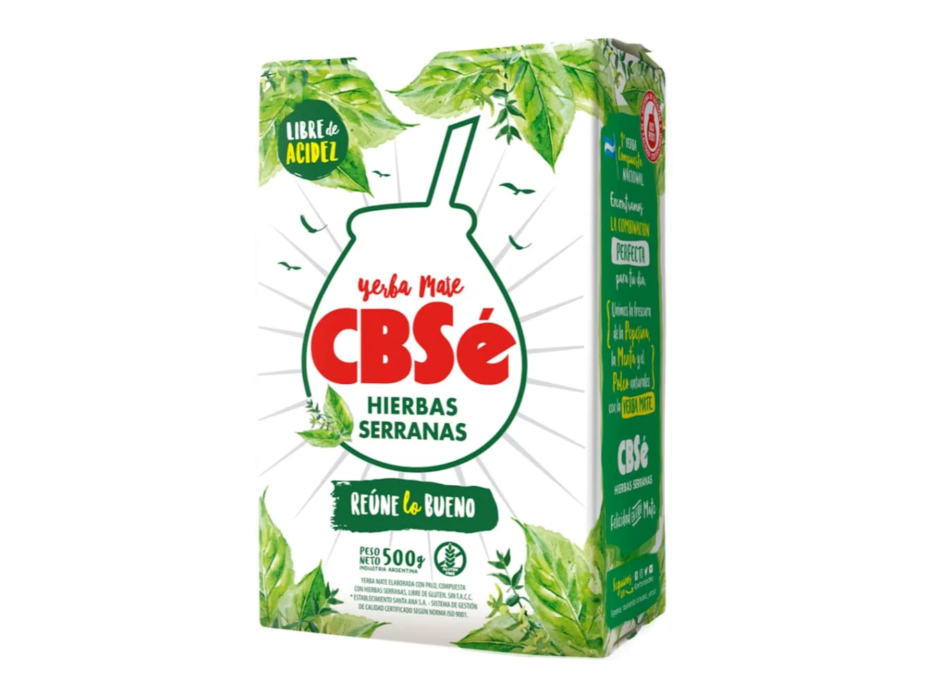 Yerba Mate Hierbas Serranas 500g