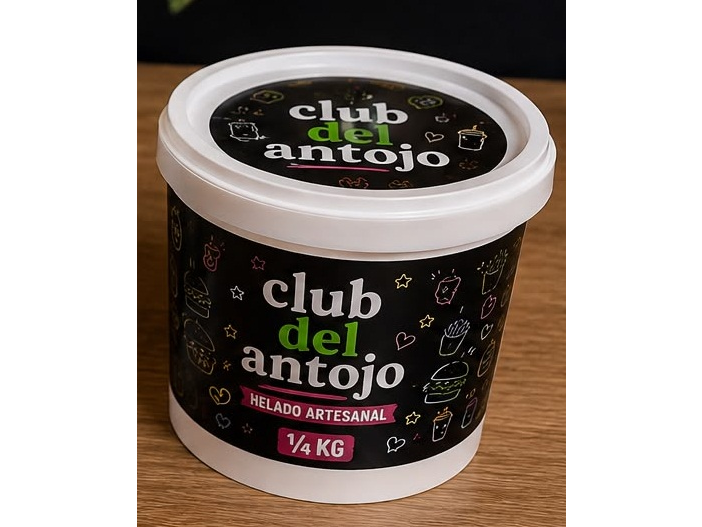 Helado artesanal 1/4KG