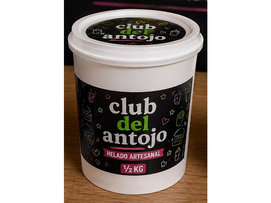 Helado artesanal 1/2 KG