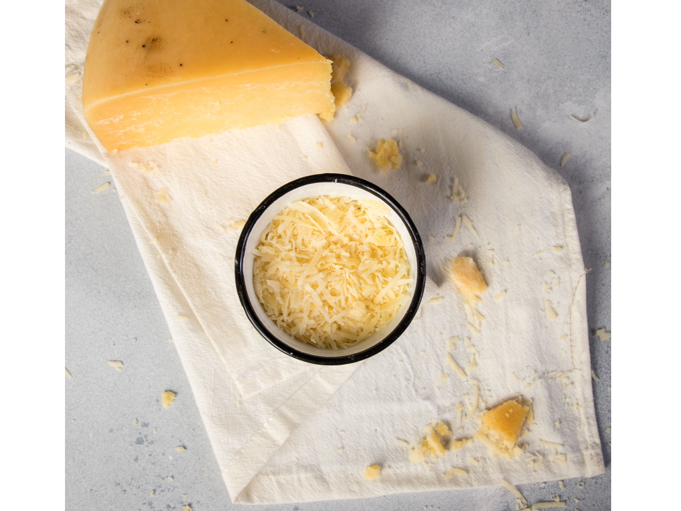 Extra queso rayado