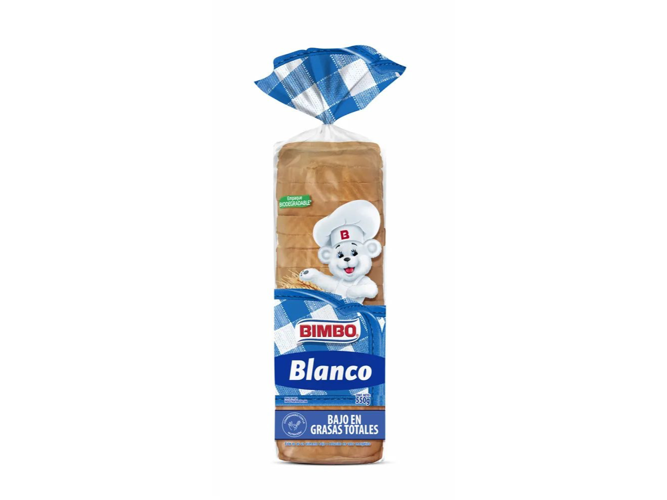 Pan lactal Bimbo blanco 640gr ( grande )