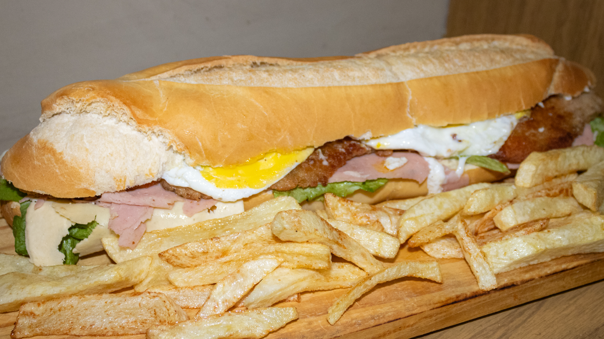 Sándwich Milanesas