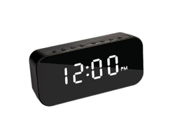 RADIO RELOJ BT SPEAKER NEGRO SUONO