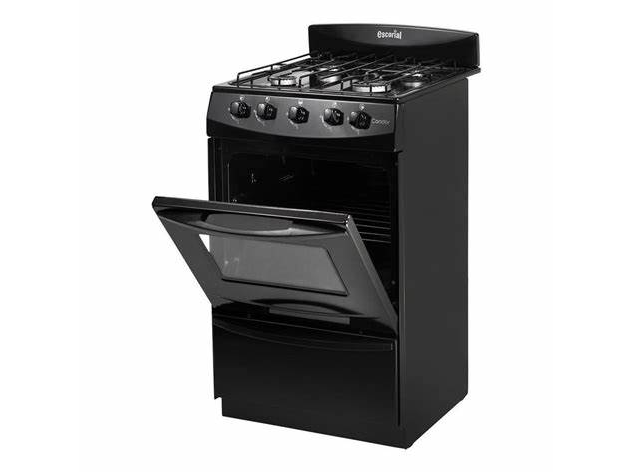 Cocina Candor Negra Gas Natural
