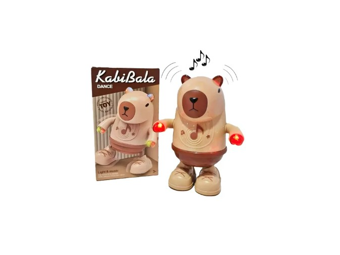 JUGUETE C/BAILE Y MUSICA CAPYBARA