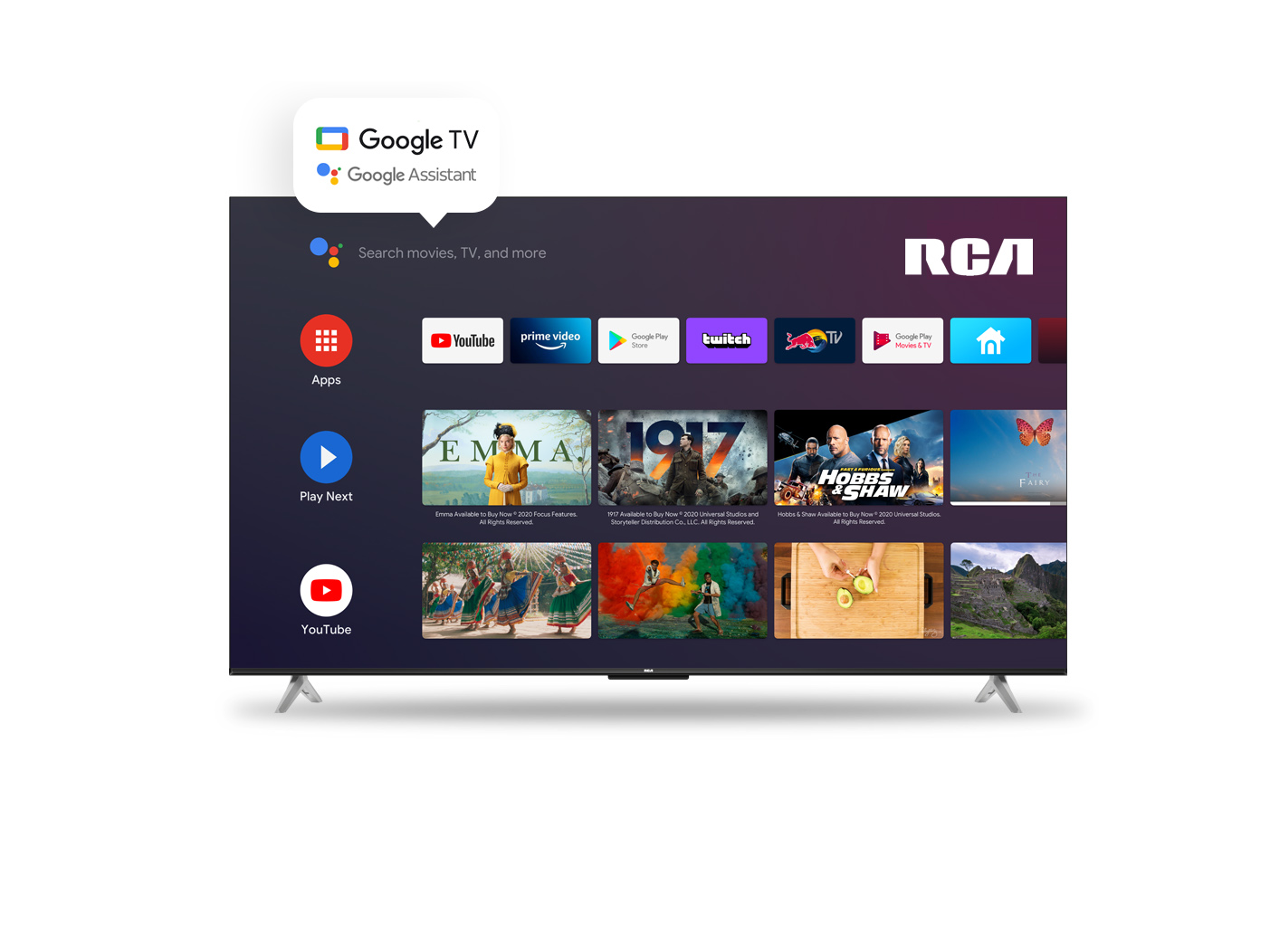 SMART TV RCA 55″ G55P6UHD