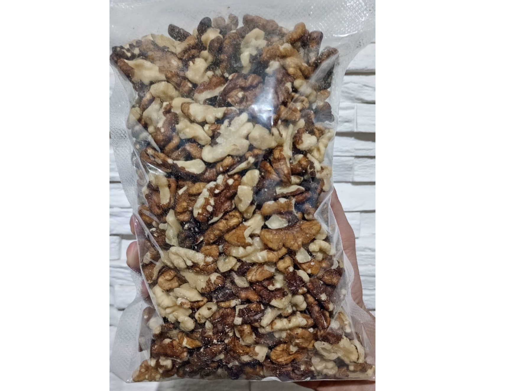 500gr Nueces cuartos blancas