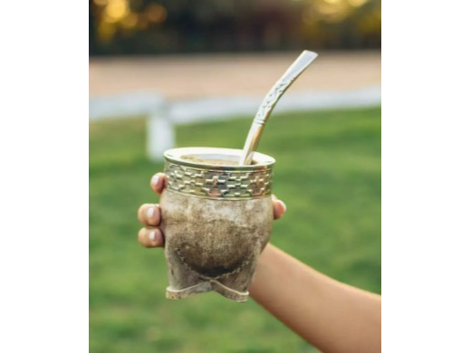 MATE IMPERIAL ALPACA CUERO CRUDO