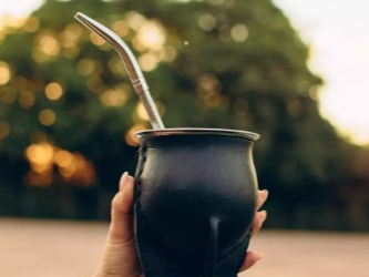 MATE CAMIONERO ACERO LISO