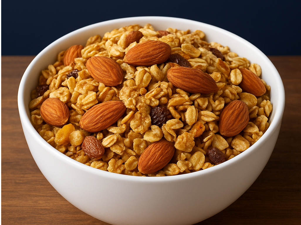 Granola con ALMENDRAS